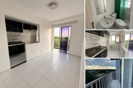 Apartamento com 2 Quartos para alugar, 48m² no Alvorada, Manaus