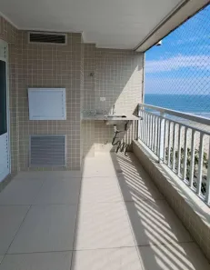 Apartamento com 3 Quartos para alugar, 123m² no Aviação, Praia Grande