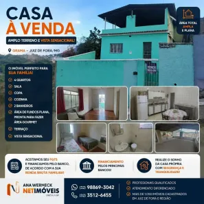 Casa com 4 Quartos à venda, 150m² no Esplanada, Juiz de Fora