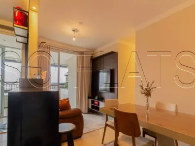 Apartamento com 3 Quartos para alugar, 83m² no Santo Amaro, São Paulo