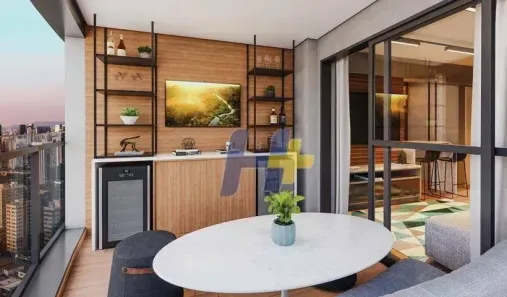 Apartamento com 1 Quarto à venda, 32m² no Santo Amaro, São Paulo