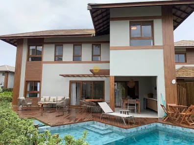 Casa de Condomínio com 4 Quartos à venda, 277m² no Itacimirim (Monte Gordo), Camaçari
