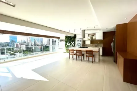Apartamento com 3 Quartos para alugar, 132m² no Vila Gertrudes, São Paulo