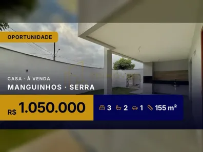 Casa com 3 Quartos à venda, 155m² no Manguinhos, Serra