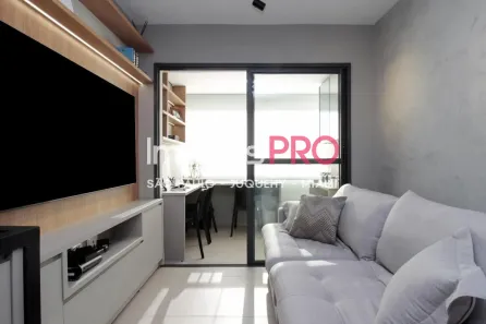 Apartamento com 1 Quarto à venda, 31m² no Indianópolis, São Paulo