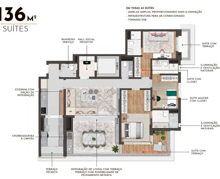 PLACE KLABIN - APARTAMENTOS no Jardim Aurélia, São Paulo