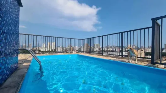 Cobertura com 4 Quartos para alugar, 335m² no Vila Belmiro, Santos