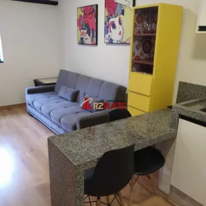 Flat com 1 Quarto para alugar, 33m² no Jardim Paulista, São Paulo