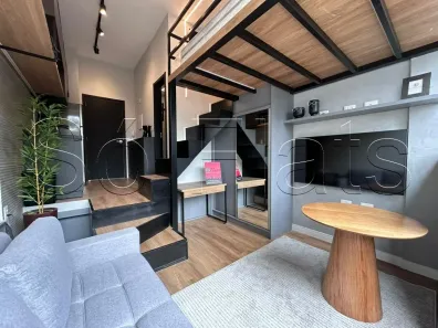 Flat com 1 Quarto para alugar, 24m² no Jardim das Acácias, São Paulo