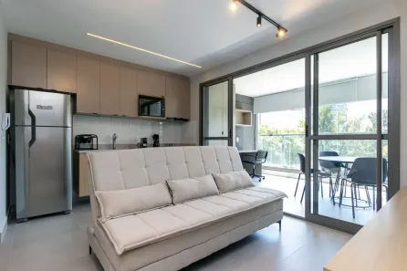 Apartamento com 1 Quarto para alugar, 55m² no Higienópolis, São Paulo