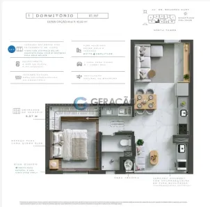 Apartamento com 1 Quarto à venda, 83m² no Jardim das Colinas, São José dos Campos
