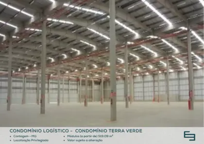 Galpão/Depósito/Armazém para alugar, 519m² no Campina Verde, Contagem
