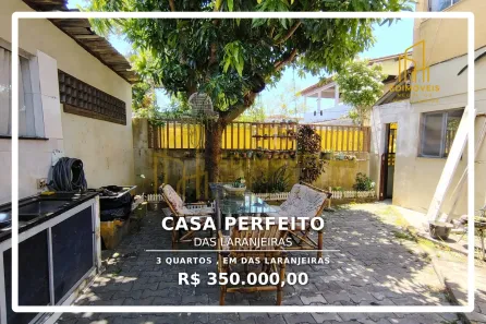 Casa com 3 Quartos à venda, 119m² no das Laranjeiras, Serra