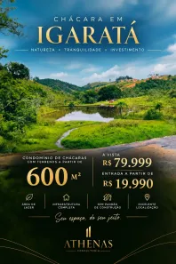 Lote/Terreno à venda, 600m² no Centro, Igaratá
