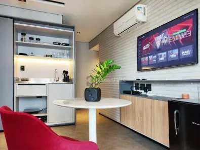 Flat com 1 Quarto para alugar, 40m² no Itaim Bibi, São Paulo