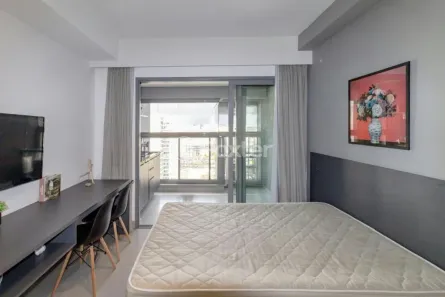Kitnet com 1 Quarto à venda, 29m² no Indianópolis, São Paulo