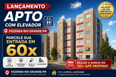 Apartamento com 2 Quartos à venda, 35m² no Veneza, Fazenda Rio Grande