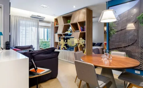 Flat com 1 Quarto à venda, 40m² no Cerqueira César, São Paulo