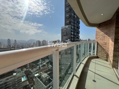 Apartamento com 1 Quarto para alugar, 46m² no Pompéia, Santos