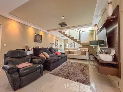 Casa de Condomínio com 4 Quartos para venda ou aluguel, 224m² no Swiss Park, Campinas