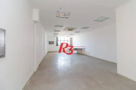 Sala Comercial para alugar, 65m² no Centro, Santos