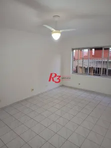 Apartamento com 3 Quartos para alugar, 107m² no Pompéia, Santos