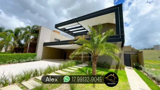 Casa de Condomínio com 4 Quartos à venda, 350m² no Golden Park Residence I, Mirassol