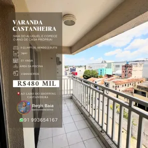 Apartamento com 3 Quartos à venda, 78m² no Atalaia, Ananindeua