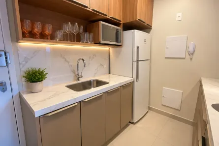 Apartamento com 1 Quarto à venda, 44m² no Campo Belo, São Paulo