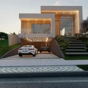 Casa de Condomínio com 3 Quartos à venda, 250m² no Alphaville (Abrantes), Camaçari