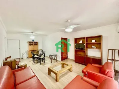 Apartamento com 3 Quartos para alugar, 135m² no Pitangueiras, Guarujá