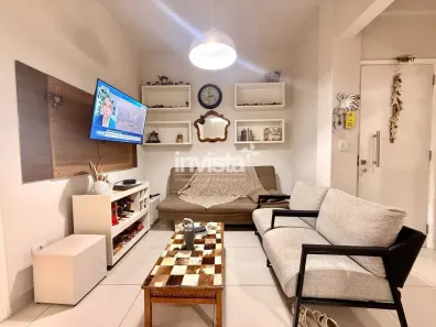 Apartamento com 2 Quartos à venda, 68m² no José Menino, Santos