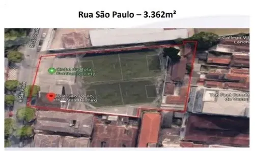 Lote/Terreno para alugar, 3389m² no Vila Belmiro, Santos
