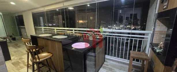 Apartamento com 4 Quartos para alugar, 159m² no Gonzaga, Santos