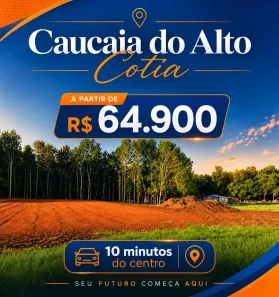 Lote/Terreno à venda, 500m² no Santana, Cotia