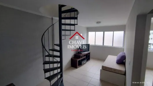 Cobertura com 1 Quarto à venda, 108m² no José Menino, Santos