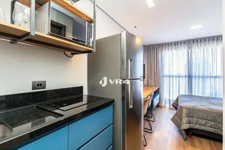 Apartamento com 1 Quarto para alugar, 19m² no Água Verde, Curitiba