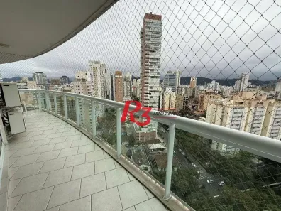 Apartamento com 3 Quartos à venda, 125m² no Boqueirão, Santos