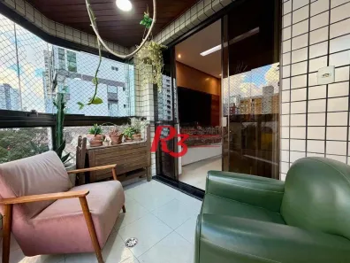 Apartamento com 3 Quartos à venda, 135m² no Aparecida, Santos