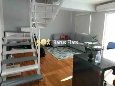 Flat com 1 Quarto para alugar, 75m² no Cerqueira César, São Paulo