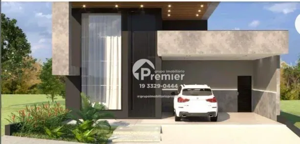 Casa de Condomínio com 3 Quartos à venda, 206m² no Jardim Piemonte, Indaiatuba