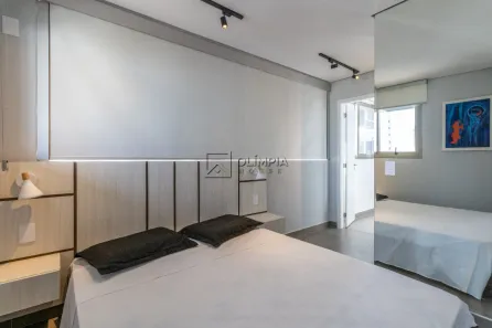 Apartamento com 1 Quarto para alugar, 32m² no Cerqueira César, São Paulo