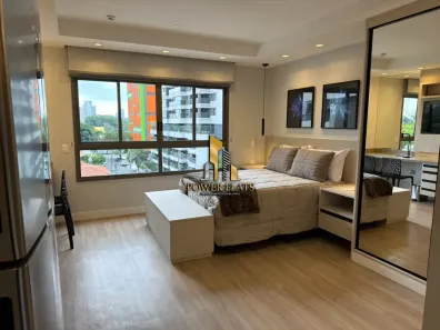 Flat com 1 Quarto para alugar, 30m² no Brooklin Paulista, São Paulo