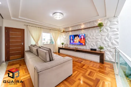 Sobrado com 3 Quartos à venda, 164m² no Vila Scarpelli, Santo André