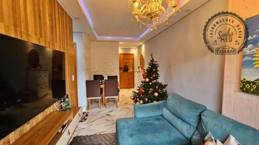 Apartamento com 2 Quartos à venda, 60m² no Canto do Forte, Praia Grande