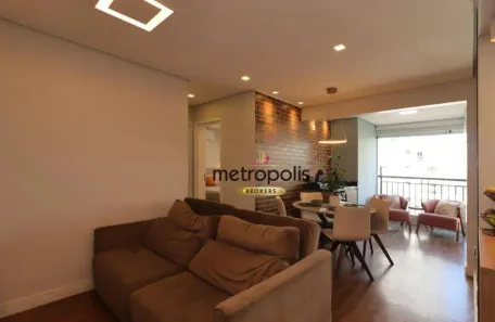Apartamento com 2 Quartos à venda, 65m² no Jardim, Santo André