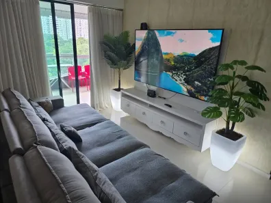 Apartamento com 3 Quartos para alugar, 109m² no Adrianópolis, Manaus