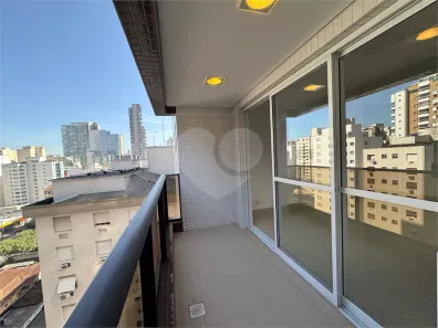 Apartamento com 2 Quartos para alugar, 103m² no Gonzaga, Santos