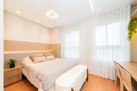 Apartamento com 1 Quarto à venda, 22m² no Cabral, Curitiba