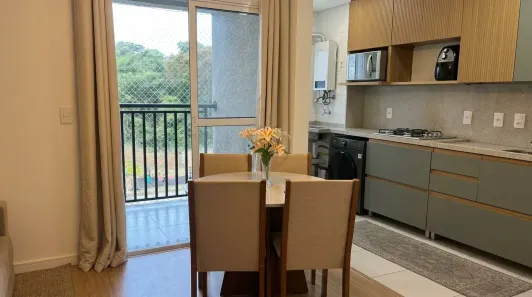 Apartamento com 2 Quartos para alugar, 54m² no Jardim Carolina, Jundiaí